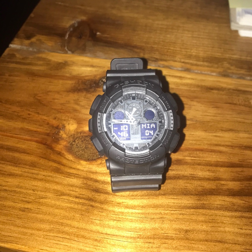 G Shock GA-100-1A1